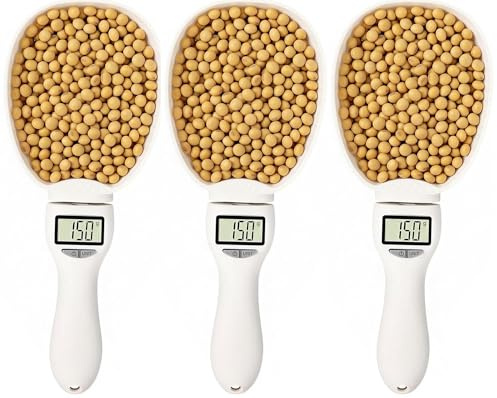 Cucchiaio Dosatore Digitale, Cucchiaio Dosatore Elettronico Con Conversione Misuratore Digitale For Alimenti Bilancia 800 G / 0,1 G Alta Precisione Con Schermo LCD For Cucinare(3pcs)