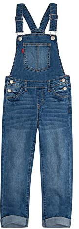 Levi's Girls' Big Denim Overall, West Lake, 12