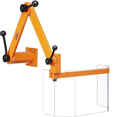ATS MG-4 Universal Milling & Drilling Machine Guard, OSHA Compliant Safety Shield, Standard Model No Interlock, Lexan & Aluminum, Made in USA