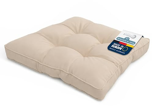 Beautissu Coussin Fauteuil Jardin Assise résistant à l'eau Anti-salissures