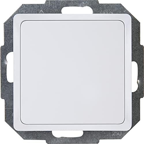 Kopp HK05 - Blindabdeckung, Farbe: arktisweiß, 5er Pack, 334302005