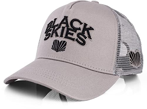 Blackskies® Team Baseball Cap | Herren Damen Schirm Premium Snapback Trucker Mütze Kappe Basecap Cap - Männer Frauen Unisex Streetwear Outdoor Sommer Freizeit