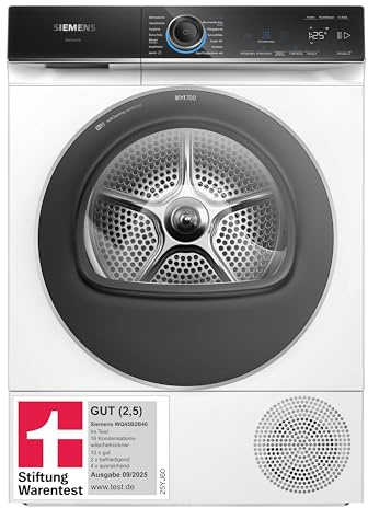 Siemens iQ700 WQ45B2B40 asciugatrice Libera installazione Caricamento frontale 9 kg Bianco (Siemens extraKlasse iQ700 WQ45B2B40 t??�)