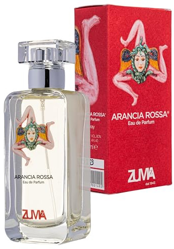 Profumi Zuma - Profumo Arancia Rossa - Eau de Parfum Fragranza Agrumata Spray - L'Energia Radiante del Sole in un Flacone Made in Italy (Arancia Rossa 50 ml)