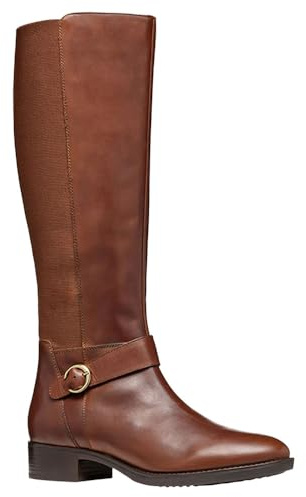Geox Donna D Felicity C Fashion Boot, Marrone, 37 EU
