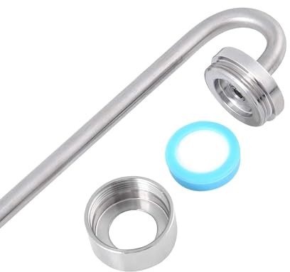 Co2 Diffuser, Stainless Steel Carbon Dioxide Diffuser Fish Tank Supplies Aquarium Equipment(L (300mm))