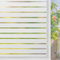 Lifetree Window Film Privacy Static Cling, Opaque Stripe Patterns Privacy Film for Glass Windows No Glue UV-Anti Film For Home Office 44.5 x 200 cm