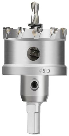 1 Uds. Broca TCT 5A sierra perforadora con punta de carburo juego de brocas de 12-120mm cortador de sierra perforadora for perforación de aleación de Metal de acero inoxidable(95mm)