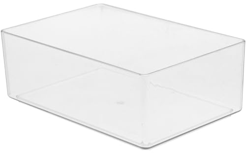 DIKACA Kleine Hamster Sandbad Box aus Acryl Kompakte Leicht zu Reinigende Badewanne für Hamster Mäuse Rennmäuse und Zwerghamster Langlebiges Sandbad Zubehör für Kleintiere