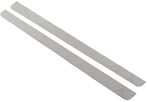 AKLOSIPY Protezione per Portiera per Auto di Alta qualità in Lega di Alluminio da 2 Pezzi per FJ Cruiser XJ10 2007-2021, Protezione AntiGraffio e Copertura Elegante del Davanzale