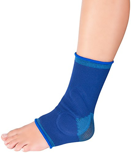 Speeron Bandagen mit Gel-Kissen: Knöchelbandage mit Gel-Kissen, unisex, Größe M - L (Knöchel-Bandagen mit, Fußgelenk-Bandage, Füße)