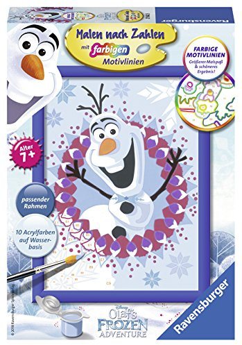Ravensburger Malen nach Zahlen 27842 Olaf, Malset