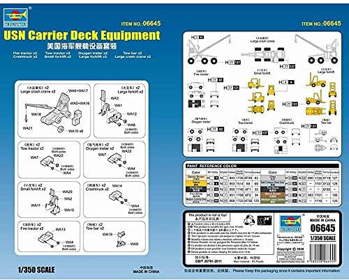 Trumpeter 006645 1/350 USN accessorio per supporto Modellismo
