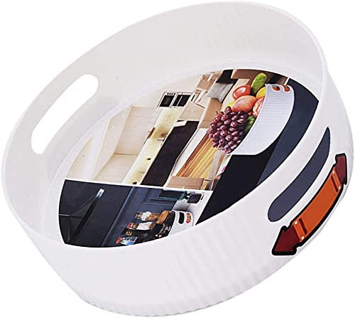 Portaspezie Carosello Portaspezie Vassoio Girevole Per Armadio, Con 6 Custodie, Organizzatore Di Spezie Da Cucina-B