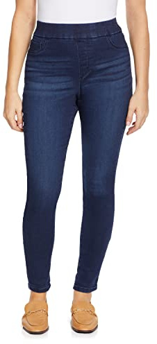 Nine WEST One Step Ready Pull on Jegging för kvinnor, Feronia, 32