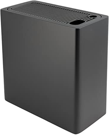 Rockingham Forge Universal Knife Block, Extra Large Storage Block with 28 Slots, Black,KB-6824BK