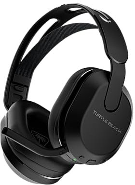 Turtle Beach Stealth 500 Noir PC Casque Gaming sans Fil w/ 40hr Batterie et Bluetooth pour PC, PS5, PS4 et Mobile