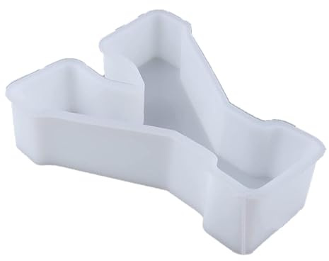 in silicone per resina 'alfabeto, stampo in silicone per artigianato, stampo per lettere grandi, stampo 3D in resina epossidica, stampo in resina epossidica a lettera singola, stampo con