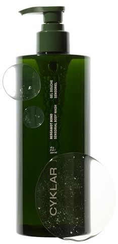 CYKLAR Sensorial Body Wash. Bergamot Bond Hydrating Cleanser with Moisture Locking Multi-Oil Complex, Sodium PCA and Glycerin. Nourishing Shower Gel for Women and Men, 16.5 Fl Oz Luxury Bodywash