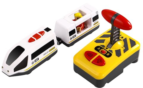Toyvian Elektrisches Eisenbahnspielzeug, Mini Kinder Lustiges RC Eisenbahnmodell Elektrisches Set Pädagogisches Spielzeug Tragbar EinfachZu Bedienen FüR Kinder Zum Spielen Und Sammeln (Ohne Batterie)