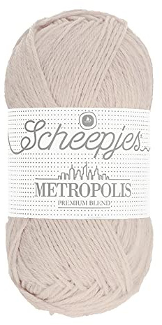 Scheepjes Metropolis 50g - 024 COTA, Pink Knitting and Crochet Yarn