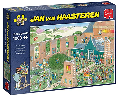 Jan van Haasteren Jumbo Spiele Jan van Haasteren Der Kunstmarkt - Puzzle 1000 Teile