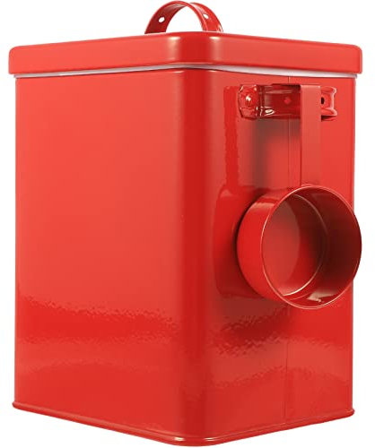 UPKOCH Airtight Dog Cat Food Storage Container Sealed Food Holder for Dry Cereal Treats Multi-functional Organizer for Kitchen Pet Supplies Practical Design Includes Measuring Scoop