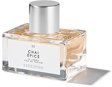 Le Monde Gourmand Le Jumbo Chai Épicé Eau de Parfum Spray Perfume for Women, Violet Fig, Muguet Musk & Blonde Woods Chai Scent, Vegan & Cruelty Free, 2.5 fl oz (75 ml)