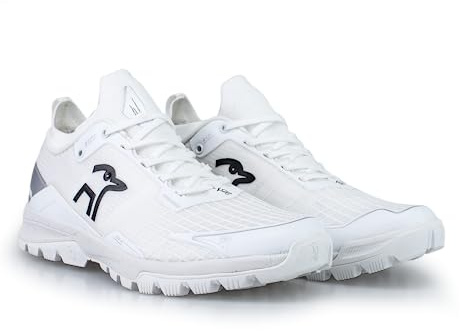 KOOKABURRA Scarpe da Hockey PRO Spirit, Prato Unisex-Adulto, Bianco, 9.5 UK