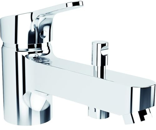 PORCHER Mitigeur bain douche monotrou Olyos - chrome - Robinetterie salle de bain