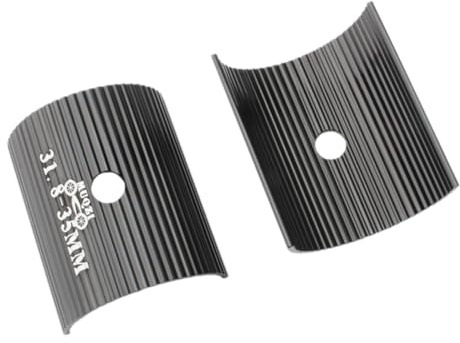 RAMGLYO Fahrradlenker Shim Spacer, Bike Vorbau Shims, Universal Fahrrad Lenker Adapter Unterlegscheiben Aluminiumlegierung, Lenkerhülse, Lenkerschaft-Reduzierstück (31,8 auf 35 mm)