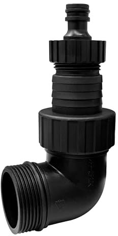 VEATON Submersible Water Pump Hose Adapter, with Garden Hose Quick Connector, Compatible to 1.5 Pump Discharge Port