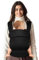 Tuocal Babytrage für Neugeborene bis Kleinkinder, Ergonomische Bequeme und Leichte Babytrage, Verstellbare Kopf- und Nackenstütze, Verbesserte Lendenwirbelstütze für Babys 4-20 kg 3-36 Monate, Schwarz