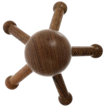 UTHCLO Hölzernes Kopfhaut-massagegerät Mit Klauenförmigen Massagerollen Handliches Scalp Massager Tool Aus Natürlichem Holz Ergonomisch Geformt Zur Entspannung Und Durchblutungsförderung
