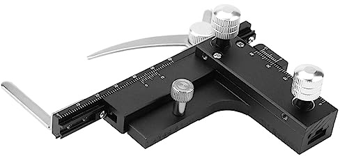 RASTKY Tavolino Mobile per Microscopio, Righello con Calibro Meccanico Ad Alta X-Y, Facile Movimento dei Campioni, Accessori per Microscopio