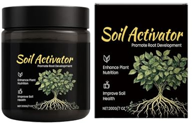 Activador De Suelo Para Plantas - Promueve el Crecimiento de las Raíces de Forma Suave | Activador de Suelo para Jardín - para Césped, Patio, Balcón, Terraza, Jardín, y Más