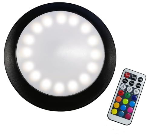 PURPLE LEAF Lampes pour Parasol Déporté Télécommandées, Lumière d'ambiance | Éclairage LED 12 Couleurs, 3 Niveaux de luminosité, Charge USB, Facile à installer, Convient aux parasol déportés PURPLE LEAF