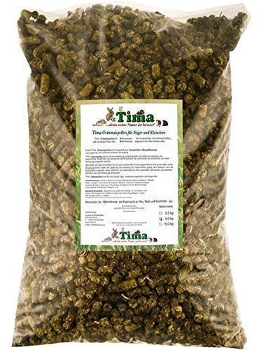 Tima Grünmaispellets 5 kg die Futteralternative für alle Nager und Kleintiere