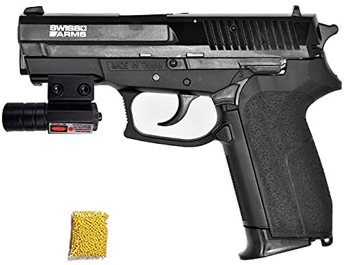 SP2022 Cybergun Sig Sauer HPA - Pistola Airsoft Calibro 6mm (Arma ad aria compressa con pallini di plastica o PVC). Sistema: molla. (Potenza: 1 joule)