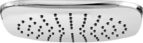 Cornat Kopfbrause Classic - 225 x 225 mm Kopf-Größe - 1 Strahlart - Mit Kugelgelenk & Anti-Kalk-Düsen - Verchromt / Duschkopf / Regendusche / Einbau-Duschkopf / Duschbrause / TECBW3401