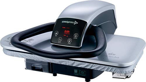 71HD Argento Pressa da Stiro a Vapore, 1.600 watt, Heavy Duty 68cm di Speedypress (Attacco Ferro, Filtro e Coperchio)