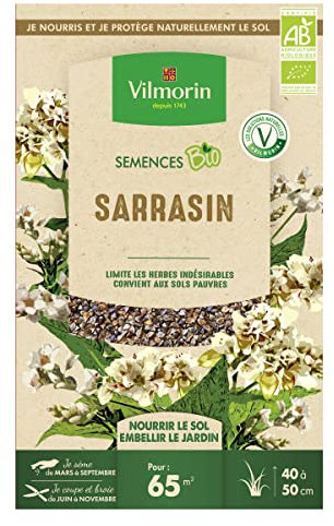 Engrais vert Sarrasin - BIO - Grand Modèle