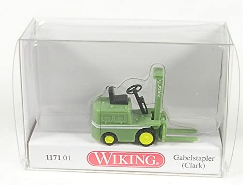 Wiking 117101 H0 Chariot élévateur Clark, Vert pâle