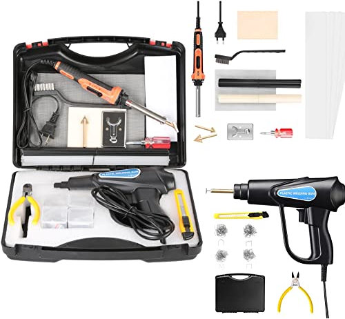 Macchina di Saldatura Elettrica di Plastica 2 Tipi di Ferro Strumento 100W E 70W Saldatrice Caldo Cucitrice Paraurti Auto