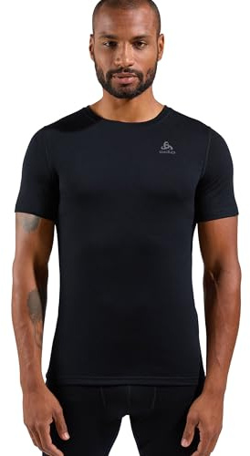 Odlo Ropa interior térmica para hombre Merino 200 I Ropa interior Merino para hombre I Camiseta térmica de manga corta