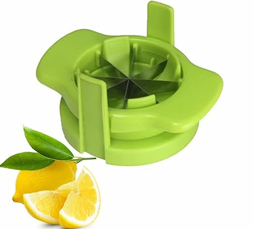 Coupe-Citron et Citron Vert, Séparateur de Fruits, Trancheuse pour Aliments, Pommes et Oranges (Couleur Aléatoire)