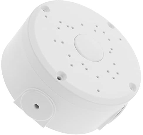 HOMSFOU Waterproof Outdoor Junction Box 12cm Large Capacity Cable Storage Box for Security Camera Wiring Protection and Electric Wire Concealment