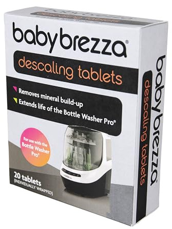 Baby Brezza Pastiglie Decalcificanti per Bottle Washer Pro e per TUTTE LE MARCHE di lava-biberon