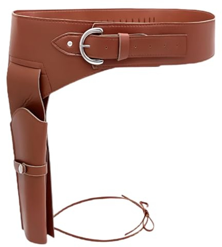 Pistolenholster, Kostüm, PU, ​​verstellbar, Einzelpistolengürtel, Oberschenkelholster für Frauen, Halloween, Cosplay, Party