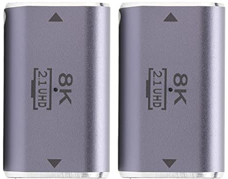 EIMSOAH Interfaccia Multimediale HD Adattatore Accoppiatore Femmina-femmina Connettore di Estensione 8K per Televisori Ad Alta Definizione Tecnologia 3D per Laptop per Sale Conferenze più Grandi 2